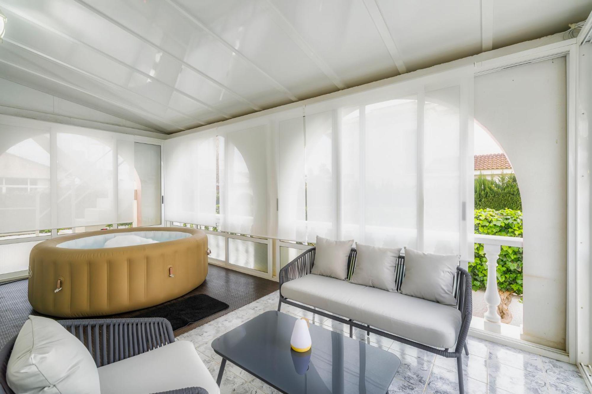 לוס נארחוס Villa Marie Estancia Premium En El Mar Menor Con Jacuzzi Climatizado מראה חיצוני תמונה